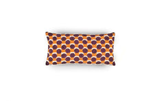 Coussin Twist en soie imprimée