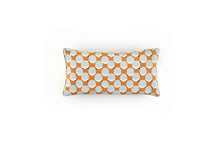 Coussin Twist en soie imprimée