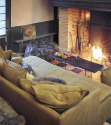 Coussin Vice Versa - Chenille Vintage
