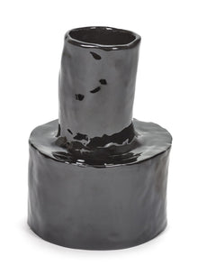 Vase HELENA 5, Ø14cm x H19cm, BLANC
