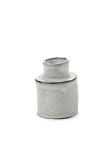 Vase HELENA 1, Ø7cm x H9cm, BLANC