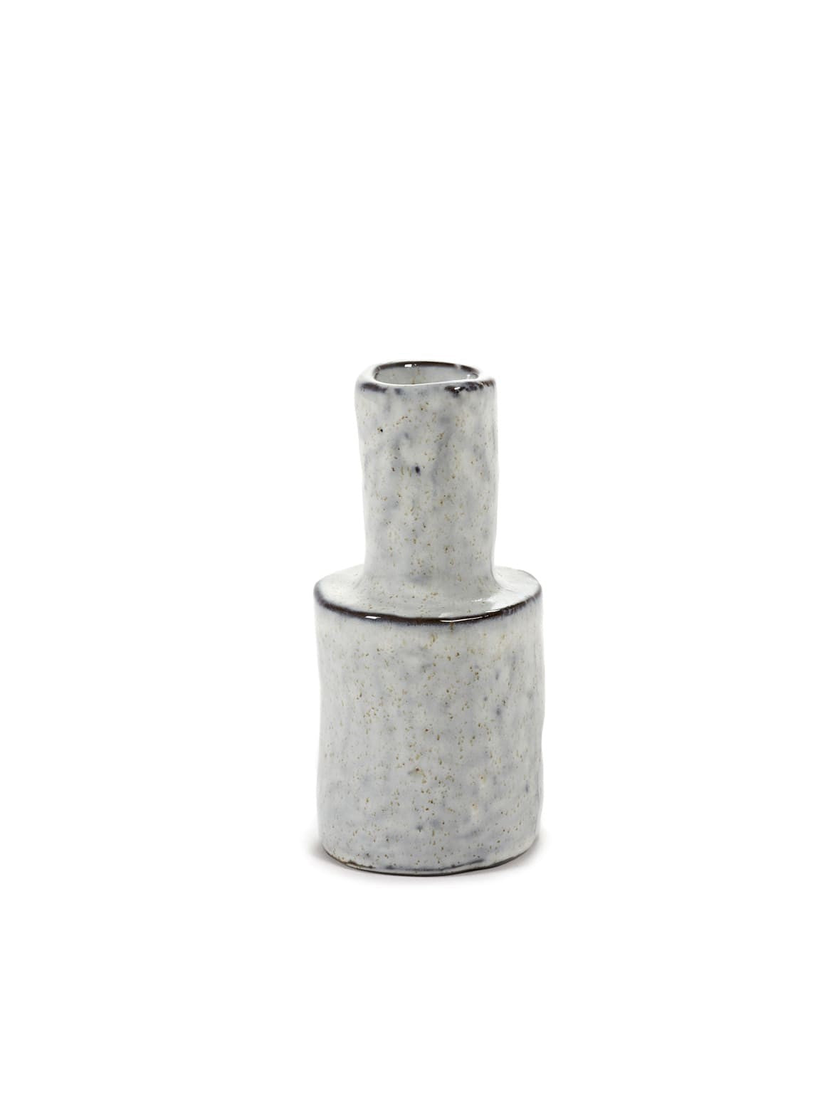 Vase HELENA 2, Ø5cm x H11cm, BLANC