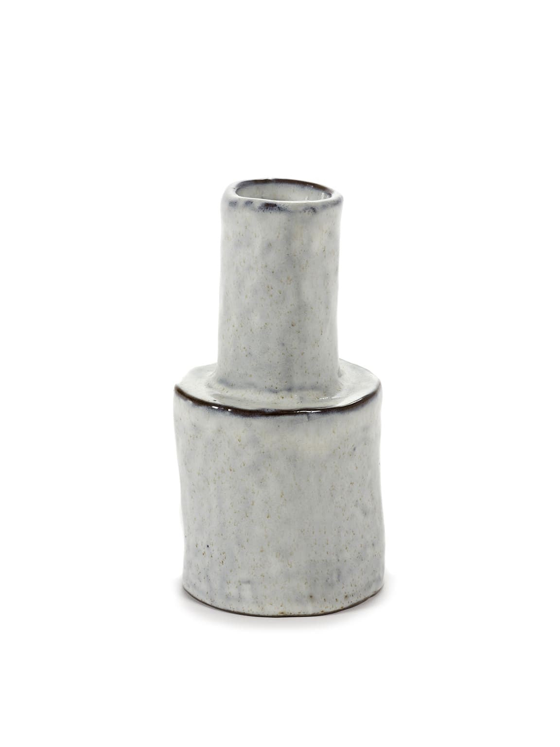 Vase HELENA 3, Ø7cm x H14cm, BLANC