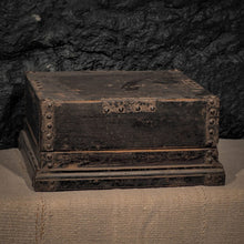 Boite à soierie avec couvercle - Bois ancien - Chine XIXe
