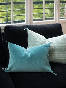 Coussin FLORIO en coton imprimé, 40cm x 55cm, FLORIO