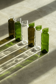 Carafe MEDIUM, bis VERT, H26 x 7cm, 3760371831999