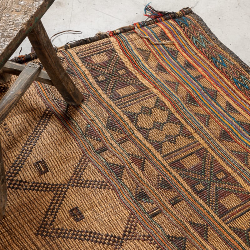 Natte ancienne de tente touareg - 106cm x 523cm  - NIGER