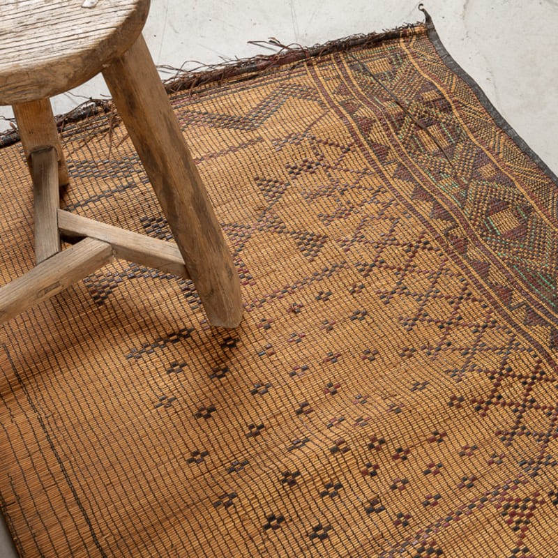 Natte ancienne de tente touareg - 98cm x 562cm  - NIGER