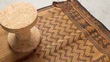 Natte ancienne de tente touareg -  104cm x 495cm  - NIGER