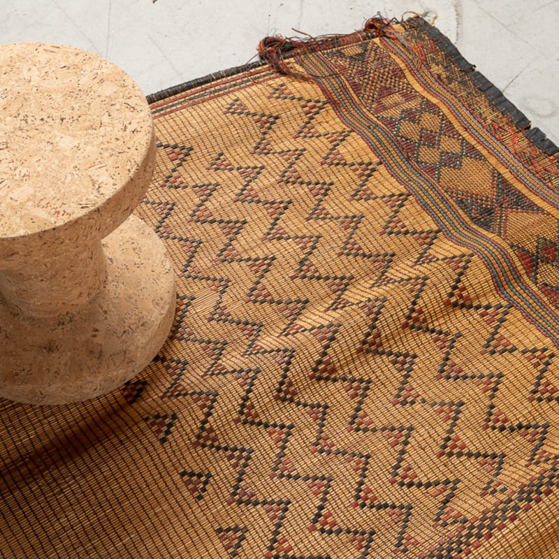 Natte ancienne de tente touareg -  104cm x 495cm  - NIGER