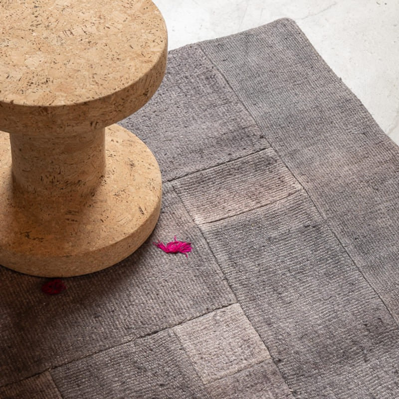 Tapis Kendir Patchwork - Pièce unique 278/80