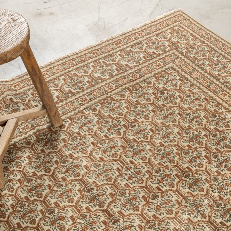 Tapis VINTAGE TABAN -  100% laine noué main - 224 x 342 cm