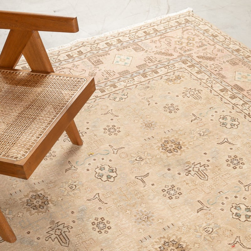 Tapis VINTAGE TABAN -  100% laine noué main - 296 x 387 cm