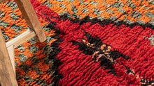 Tapis BERBERE BIJAD-HAUT ATLAS - 100% laine noué main - 185cm x 360cm