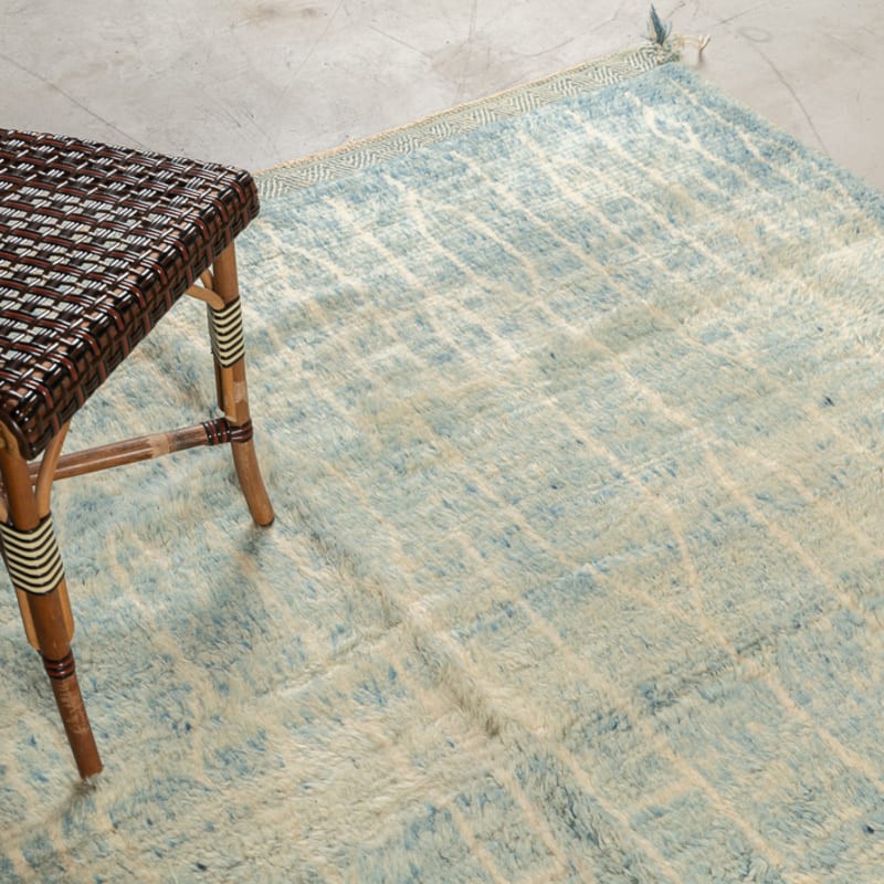 Tapis BERBERE CONTEMPORAIN - 100% laine noué main - 200cm x 310cm