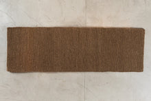 TAPIS SISAL NUDE GROS | 100% SISAL | TISSE MAIN EN COLOMBIE | COLORIS TOSTADO OSCURO | 80cm x 250cm