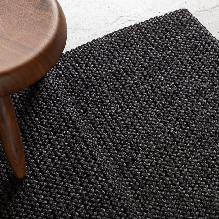 TAPIS SISAL | 100% SISAL | TISSE MAIN EN COLOMBIE | COLORIS NEGRO | 80cm x 250cm