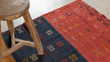 Tapis couverture ELBISTAN - 100% laine noué main - 162 x 250 cm