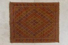 Tapis KILIM MOSHWANI - 100% laine noué main - 158cm x 185cm