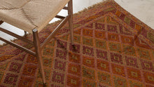 Tapis KILIM MOSHWANI - 100% laine noué main - 158cm x 185cm