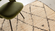Tapis BENI OUARAIN - 100% laine noué main - 210 x 350 cm