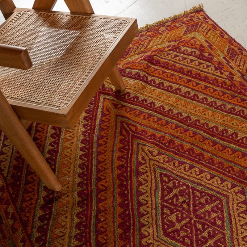 Tapis Kilim Moshwani - Pièce unique 188/137
