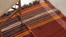 Tapis AFGHAN - 100% laine noué main - 137cm x 350cm