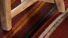 Tapis AFGHAN - 100% laine noué main - 141cm x 364cm