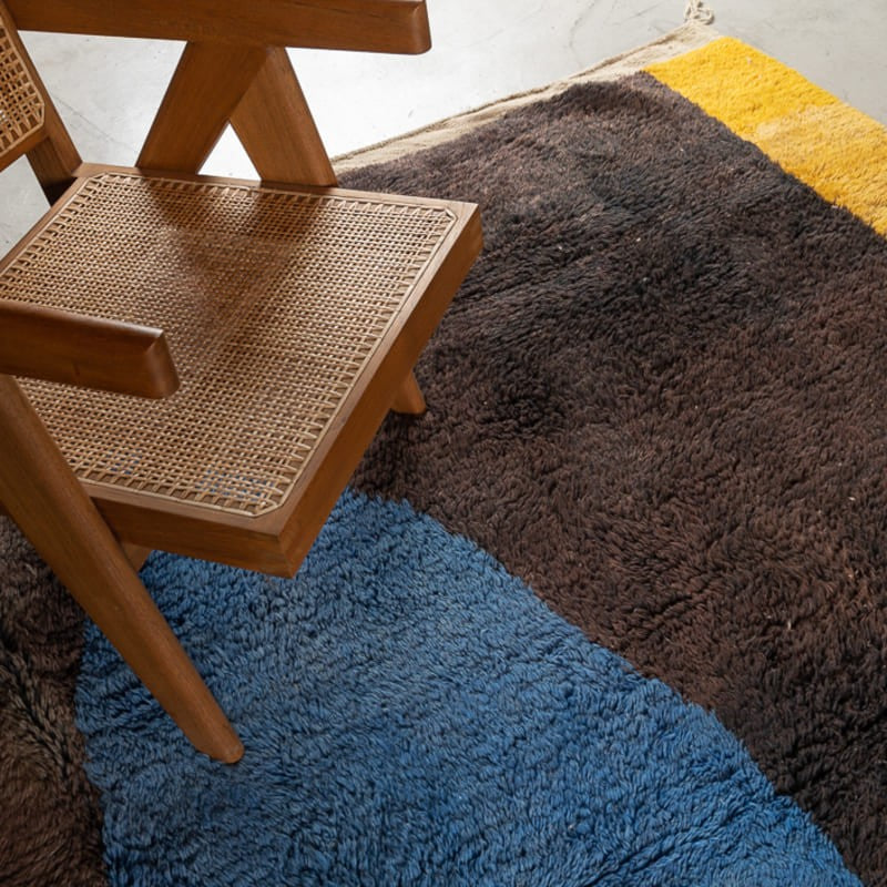 Tapis BERBERE NEW BENI OUARAIN - 100% laine noué main - 310cm x 415cm