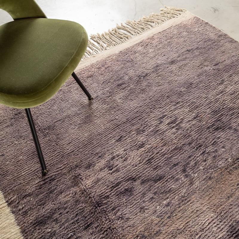 Tapis BOUJAD - 100% laine noué main - 260cm x 360cm