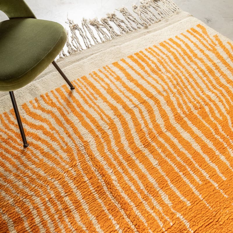 Tapis BERBERE CONTEMPORAIN - 100% laine noué main - 280cm x 400cm