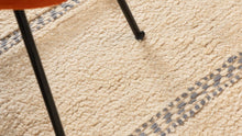 Tapis BENI OUARAIN - 100% laine noué main - 180cm x 200cm
