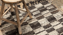 Tapis AFGHAN - 100% laine noué main - 104cm x 418cm