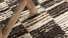 Tapis AFGHAN - 100% laine noué main - 104cm x 418cm