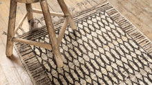 Tapis AFGHAN -100% laine noué main - 87cm x 310cm