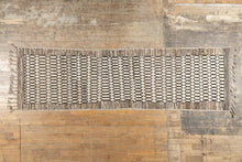 Tapis AFGHAN -100% laine noué main - 87cm x 310cm