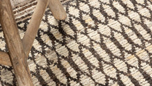 Tapis AFGHAN -100% laine noué main - 87cm x 310cm