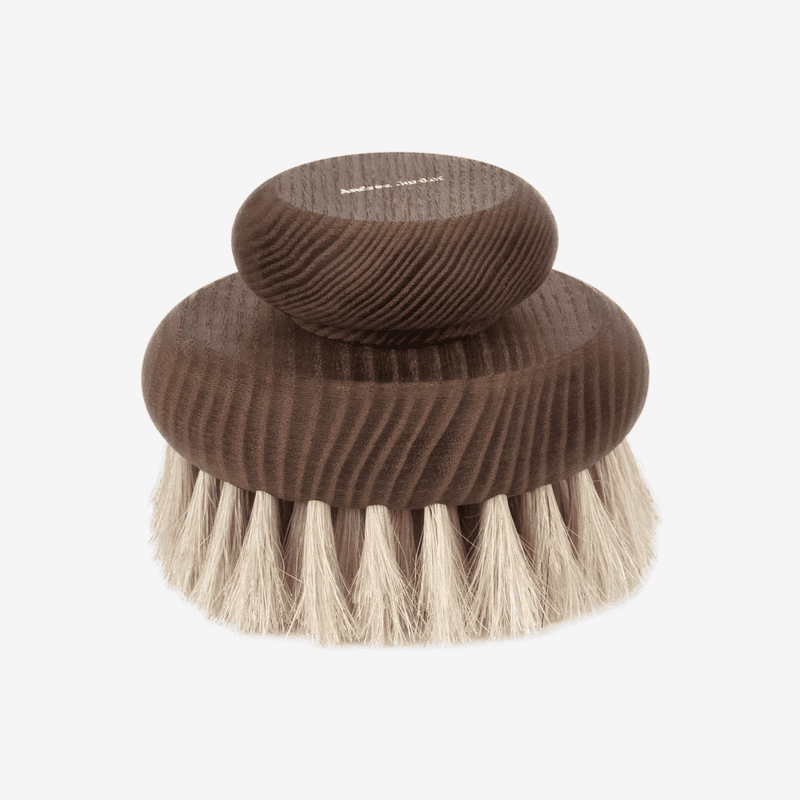 Grande brosse pour le corps avec poignet - Frêne thermo-chauffée