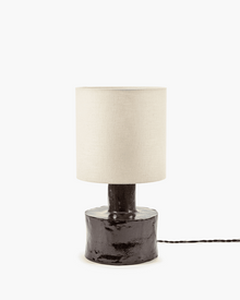 Lampe CATHERINE, Ø25cm x L25cm x H47cm, BLANC MAT