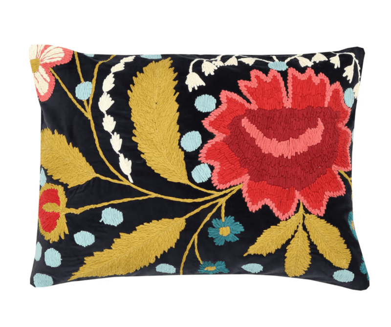 COUSSIN MYSORE | 40cm x 55cm | 100% COTON | INDIGO