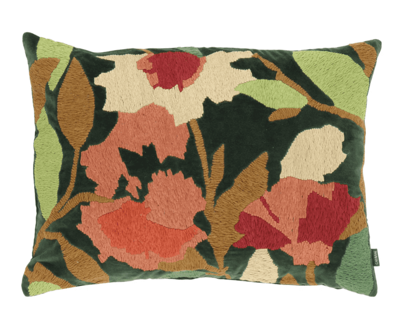 COUSSIN HENA |40cm x 55cm |100% VELOURS DE COTON | FORET
