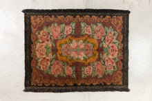 TAPIS MOLDAVE ANCIEN POINT NOUE COUPE | 157cm x 210cm | 100% LAINE FAIT MAIN