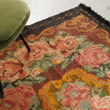 TAPIS MOLDAVE ANCIEN POINT NOUE COUPE | 157cm x 210cm | 100% LAINE FAIT MAIN