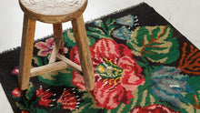 Tapis Killim Moldave - 100% laine nouée main - 122cm x 134cm