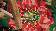 Tapis Killim Moldave - 100% laine nouée main - 122cm x 134cm