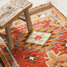Tapis HERKI  - 100% laine noué main - 85 x 293 cm