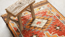 Tapis HERKI  - 100% laine noué main - 85 x 293 cm