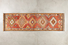Tapis HERKI  - 100% laine noué main - 85 x 293 cm