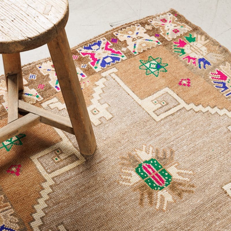 Tapis TURC - 100% laine noué main - 121 x 341 cm