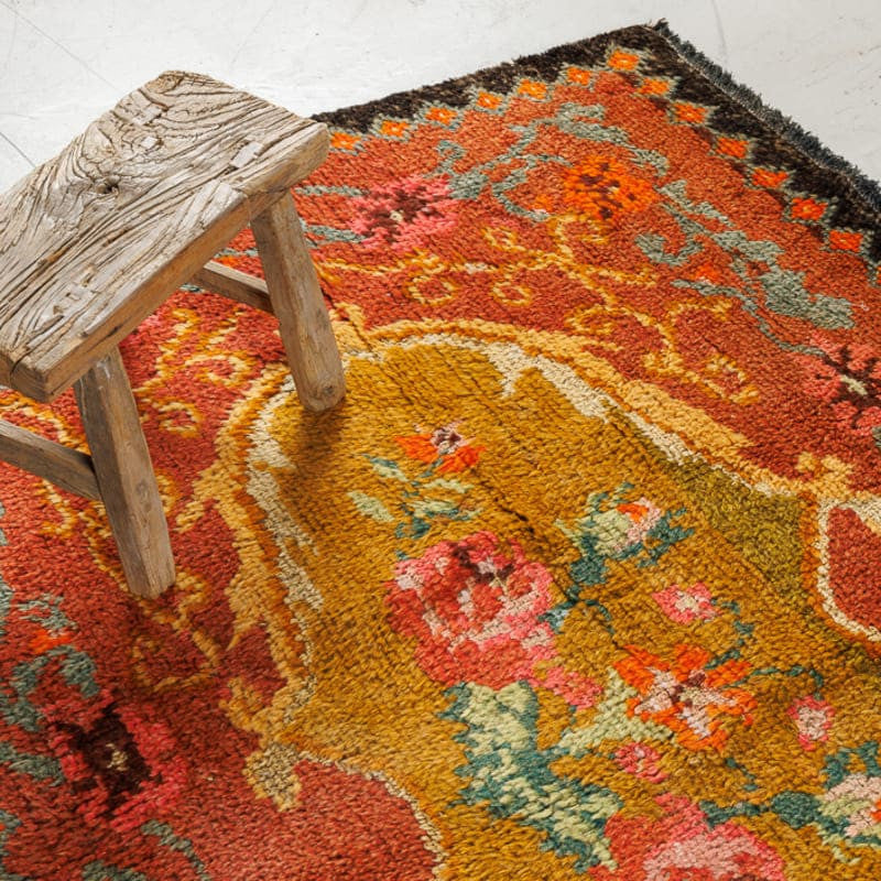 Tapis Killim Moldave - 100% laine nouée main - 127cm x 187cm